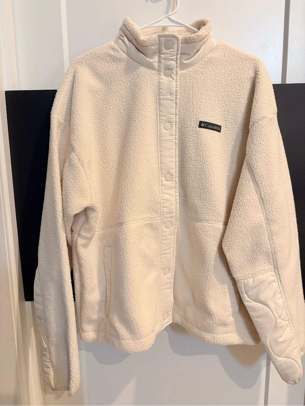 Women’s Columbia Cream Sherpa Teddy Jacket
